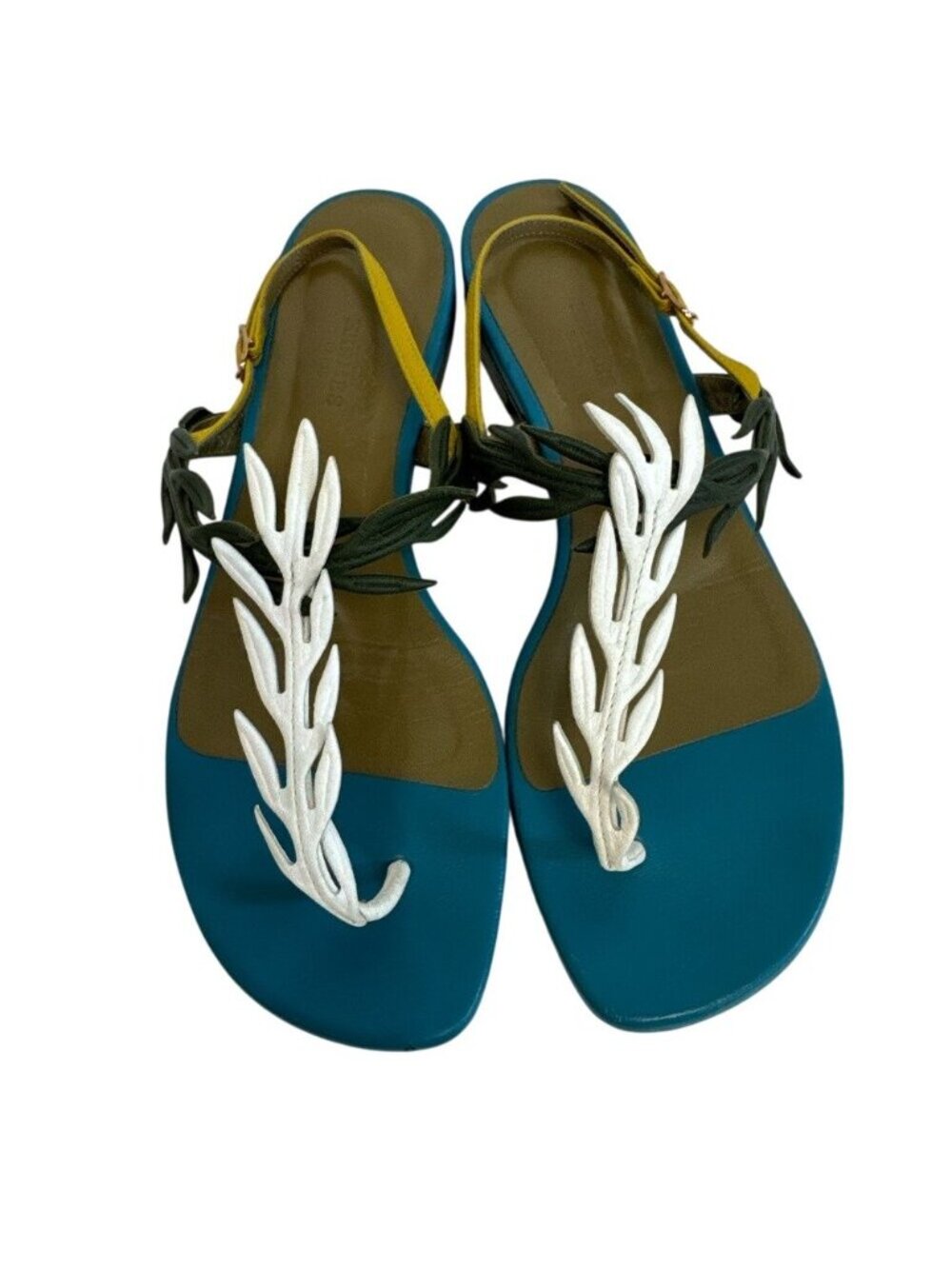 Hermes Leaf Motif Sandals - Picture 2 of 8